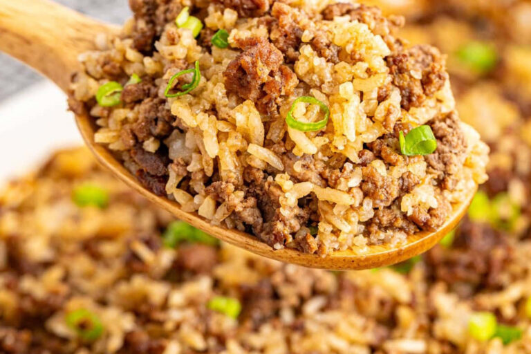 hamburger and rice recipes