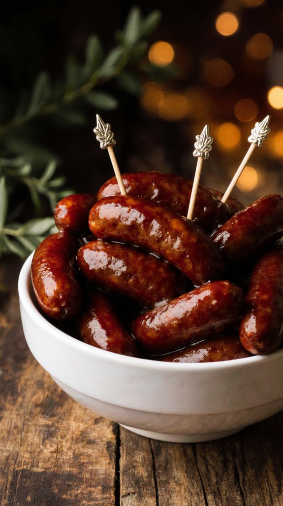 appetizer pairings for lil smokies
