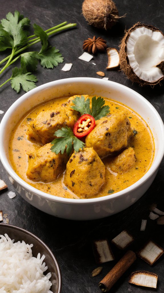 aromatic curry chicken delight