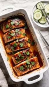 asian flavored glazed trout recipe
