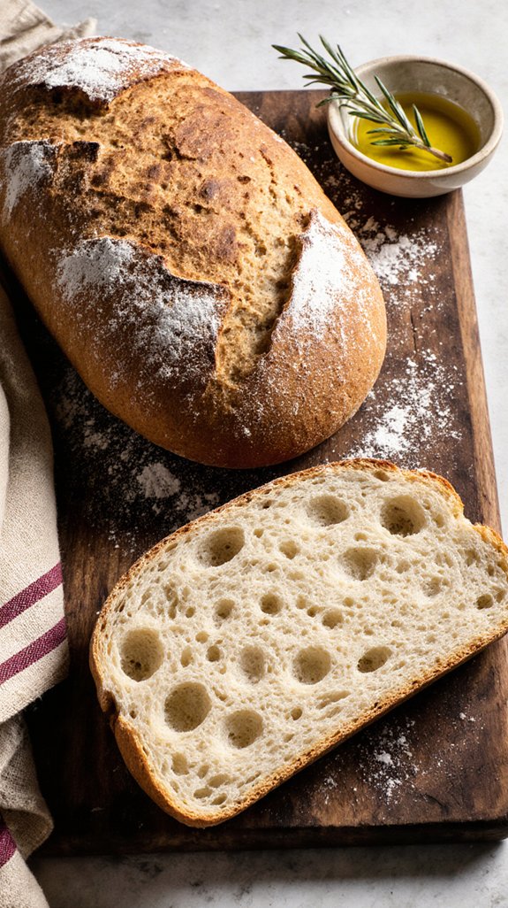 authentic italian ciabatta bread
