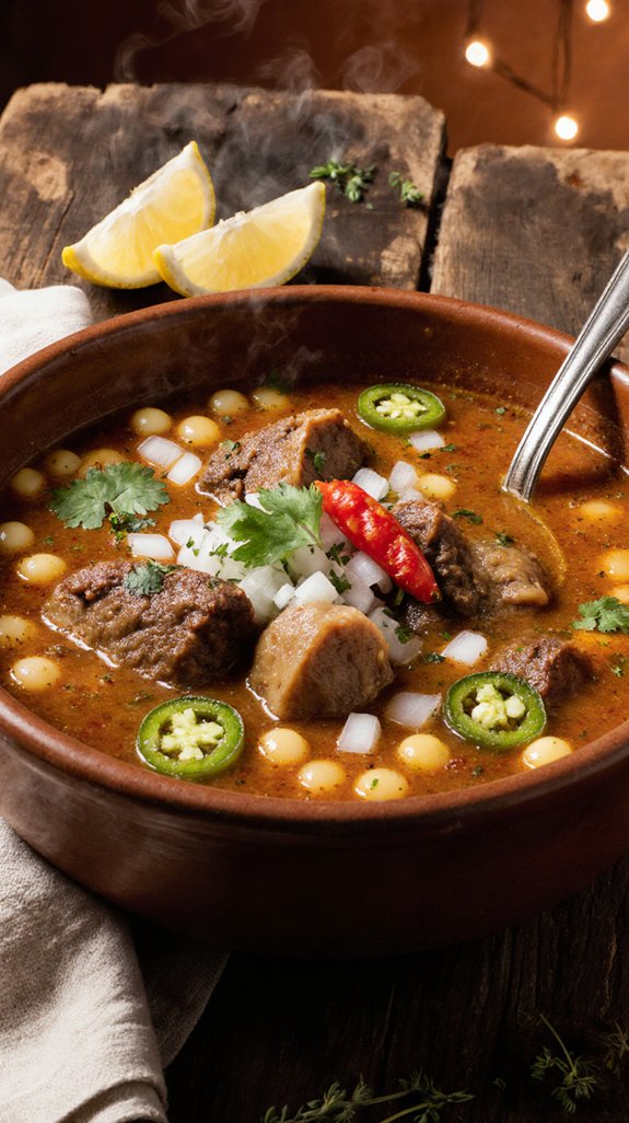 authentic menudo serving suggestions