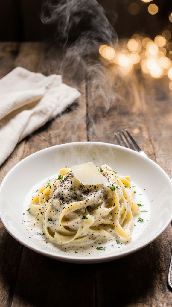 balancing sides for fettuccine