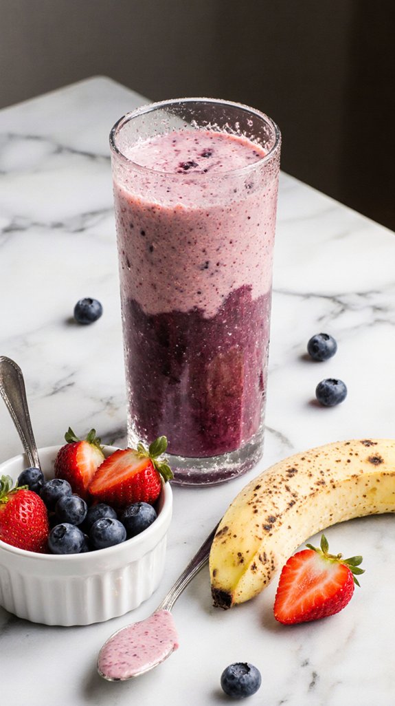 banana berry smoothie recipe