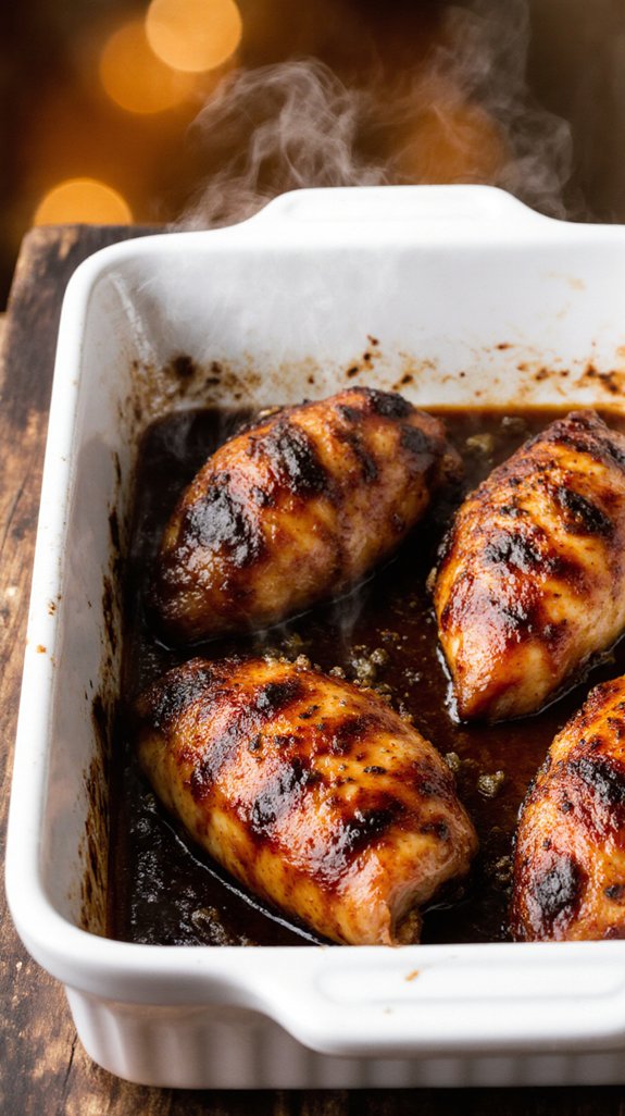 bourbon chicken marinated overnight