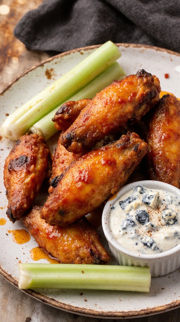 buffalo wings side dishes