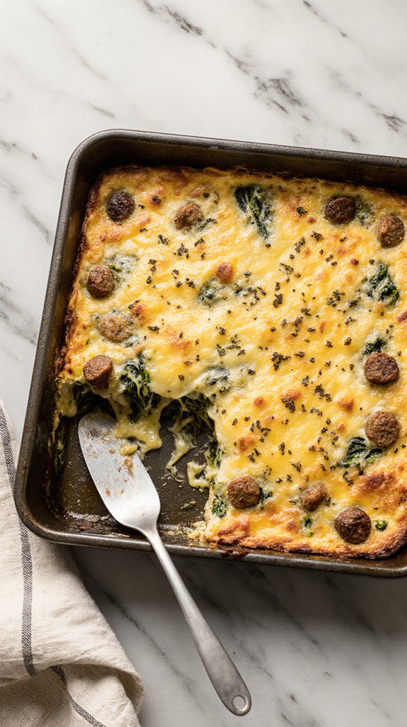 busy morning egg bake