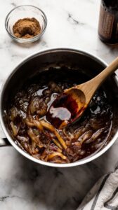 caramelized onions with balsamic