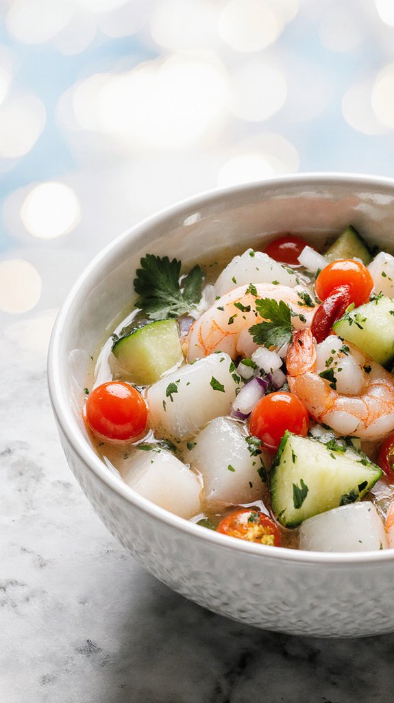 ceviche accompaniments and pairings