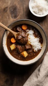 chocolate infused japanese curry