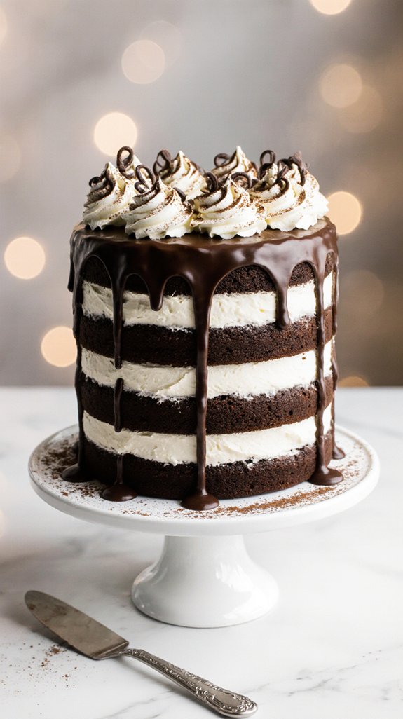 chocolate tuxedo cake ingredients