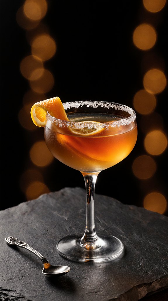 classic cocktail with elegance