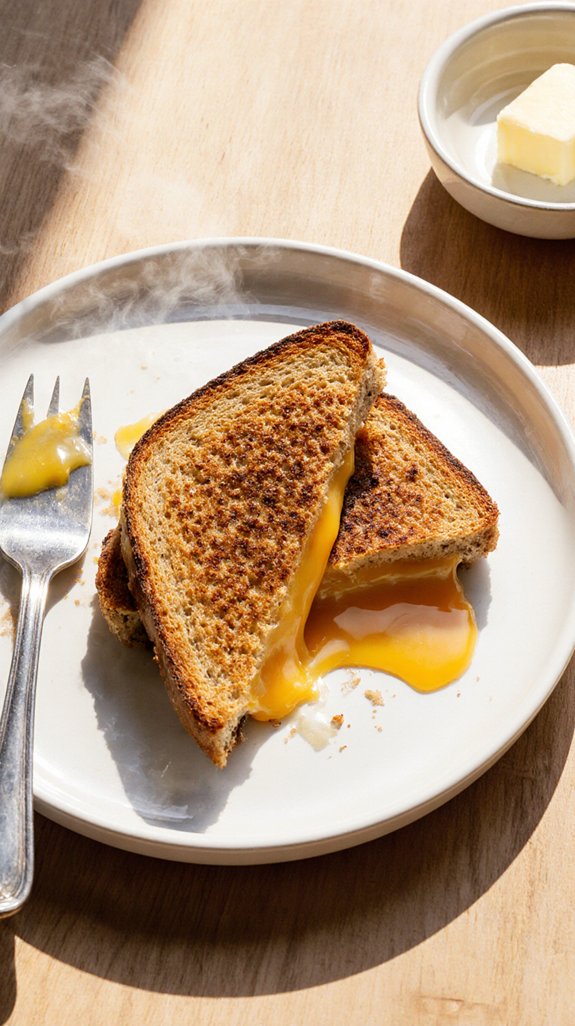 comfort food grilled cheese