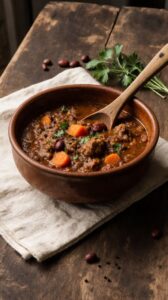 comforting chili for winter