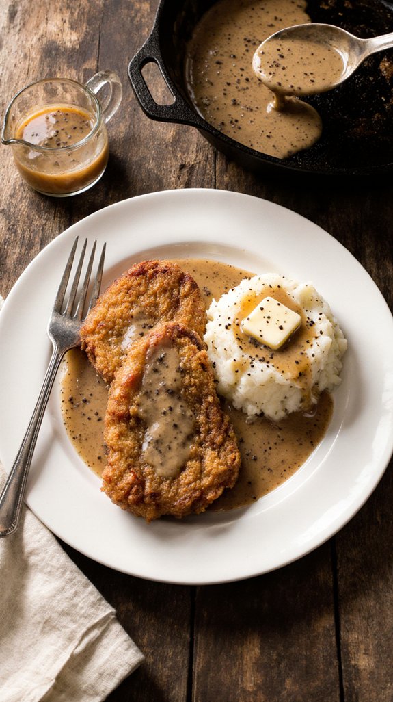 comforting fried steak recipe