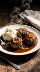 comforting hamburger steak recipe