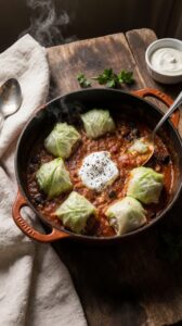 comforting stuffed cabbage delight