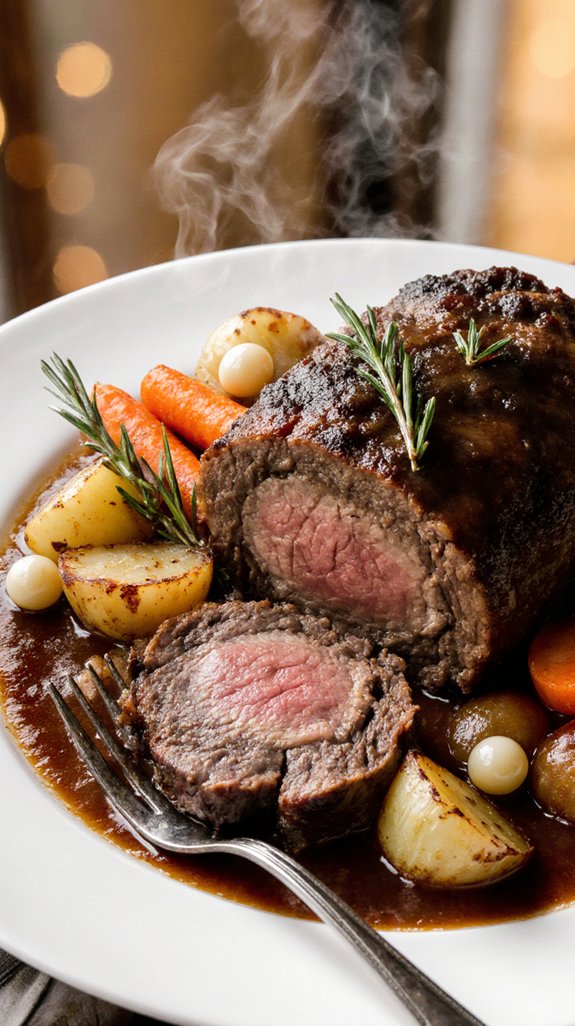comforting tender hands off roast