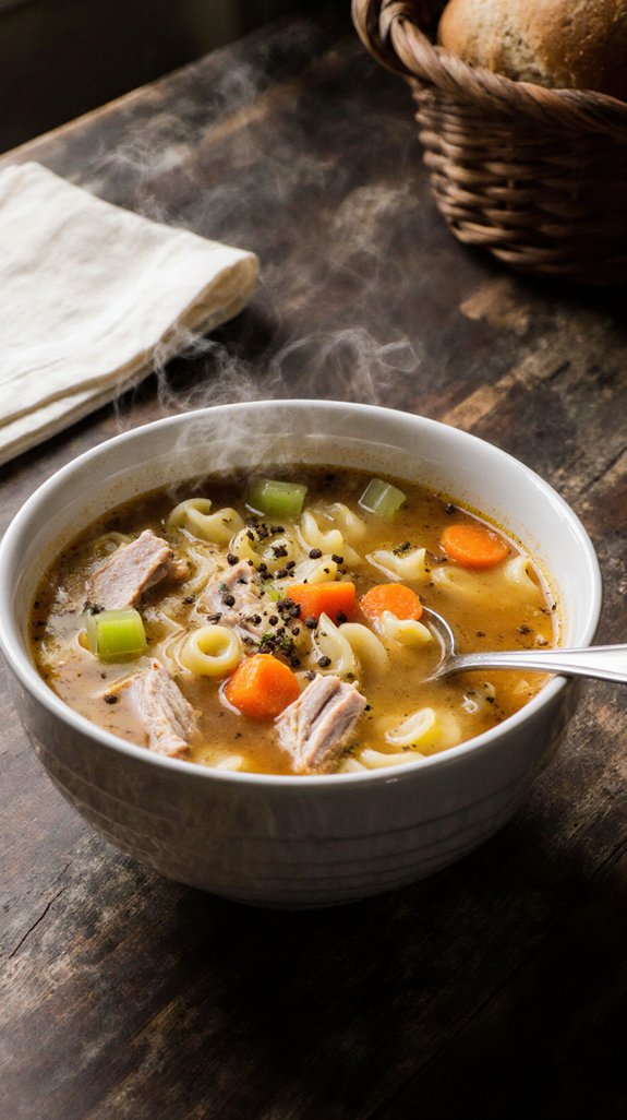 comforting turkey soup pairings