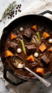 comforting winter beef stew
