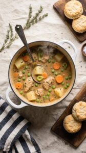 comforting winter chicken stew