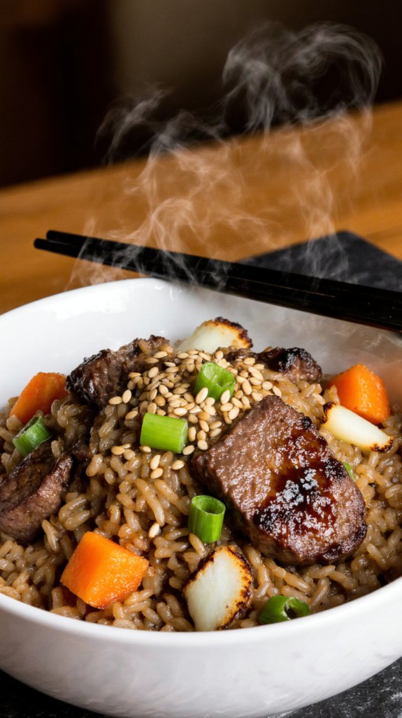 complementary dishes for hibachi