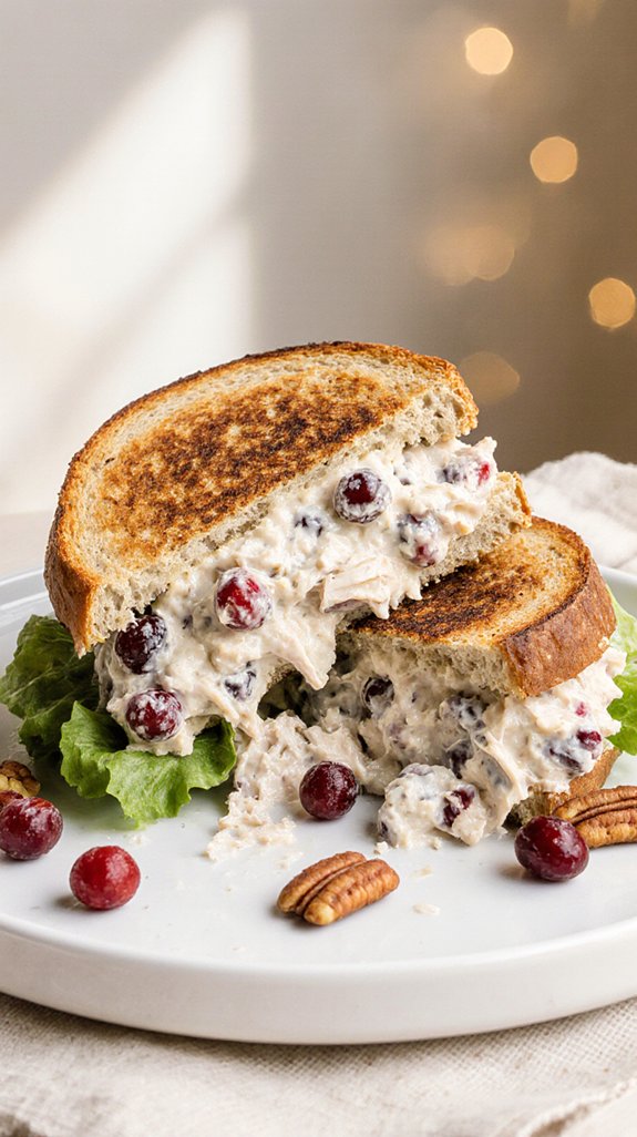 cranberry pecan chicken salad