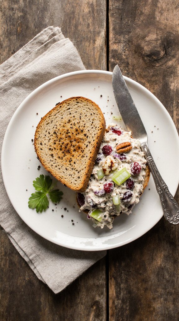 cranberry pecan chicken salad
