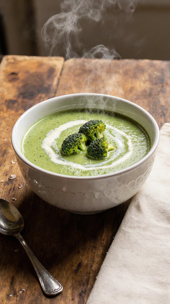 creamy broccoli soup recipe