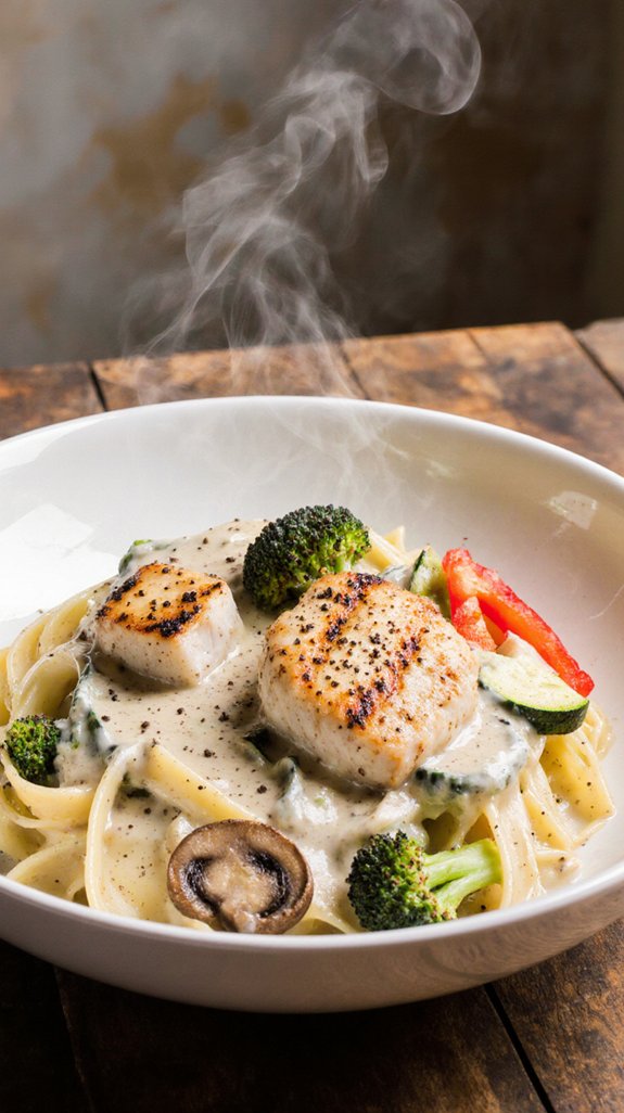 creamy chicken alfredo recipe