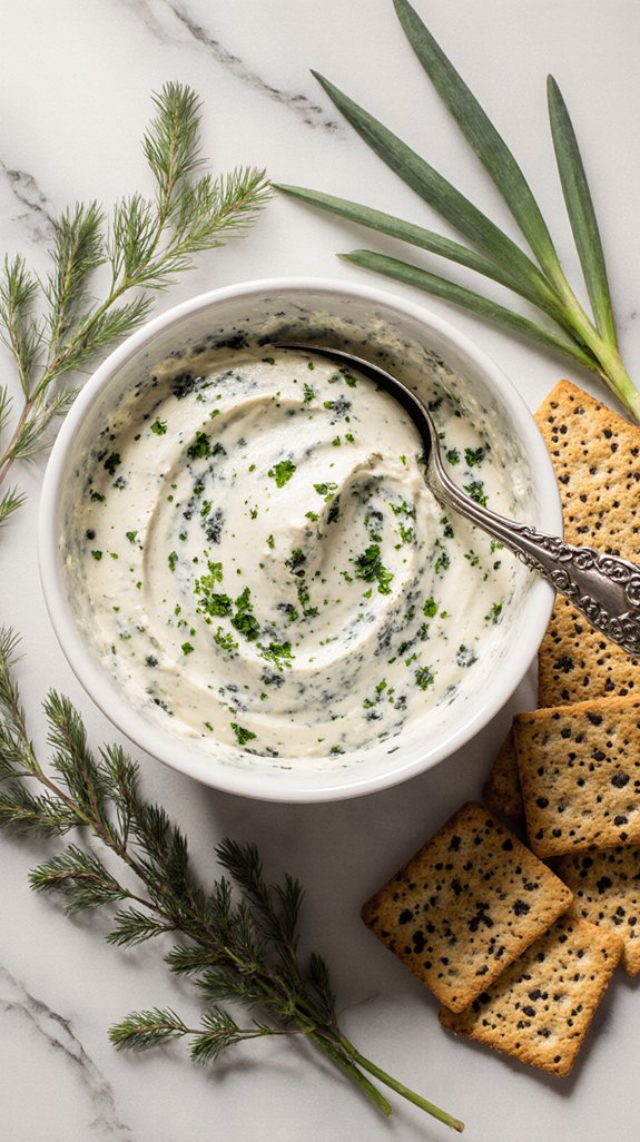 creamy herb infused cheese delight