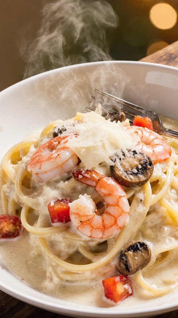 creamy shrimp alfredo recipe