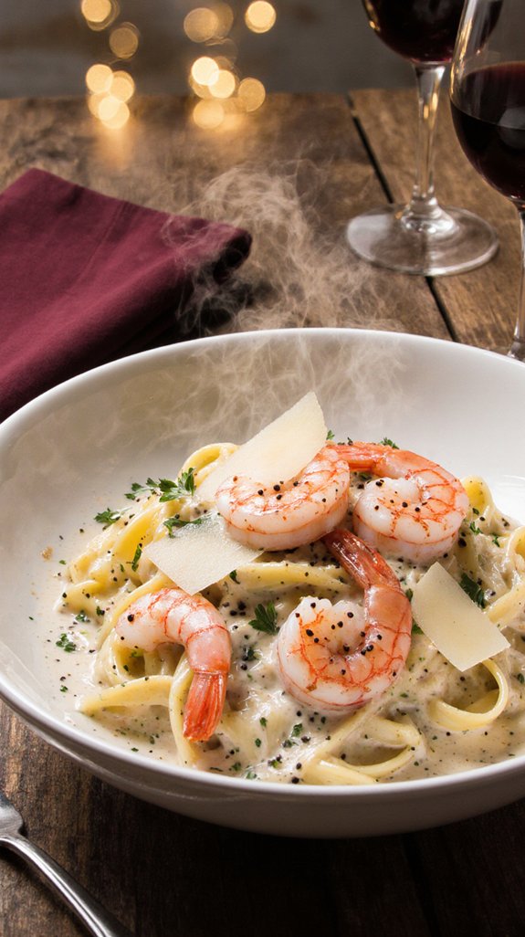 creamy shrimp pasta perfection