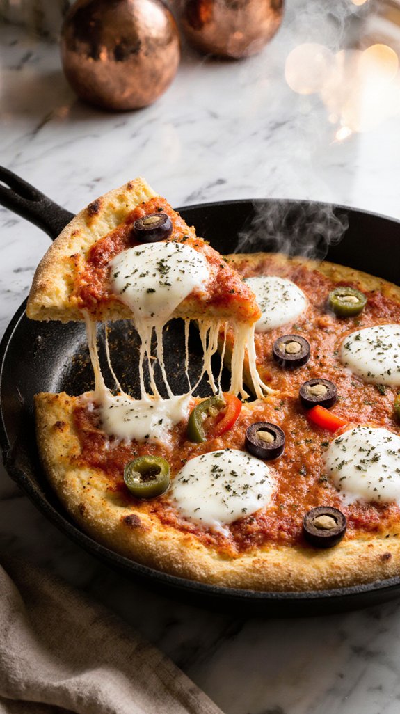 crispy angel hair pizza