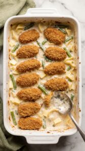 crispy chicken nugget casserole