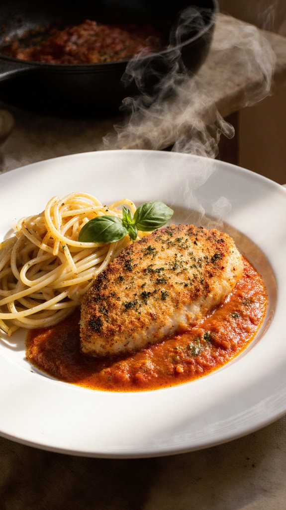 crispy chicken parmesan recipe