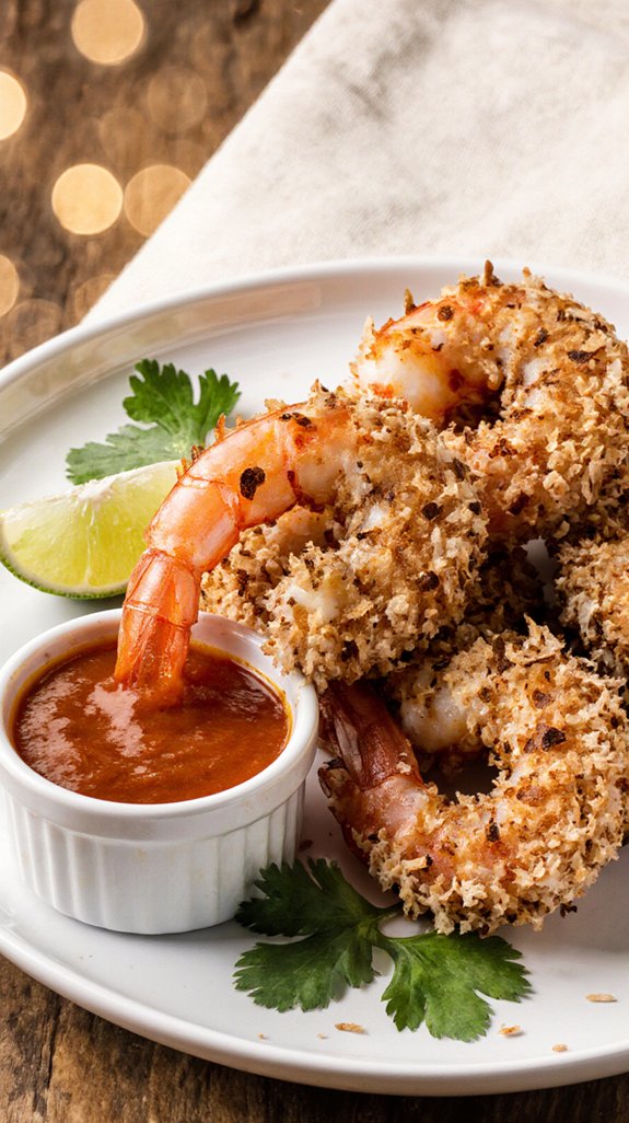 crispy coconut shrimp delight