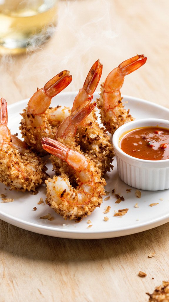 crispy coconut shrimp pairings
