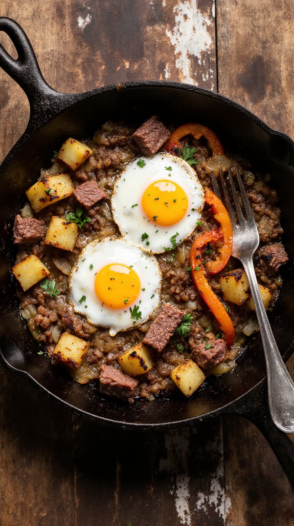 crispy corned beef hash