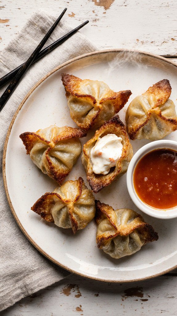 crispy crab rangoon delight