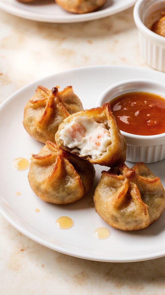 crispy crab rangoon pairings