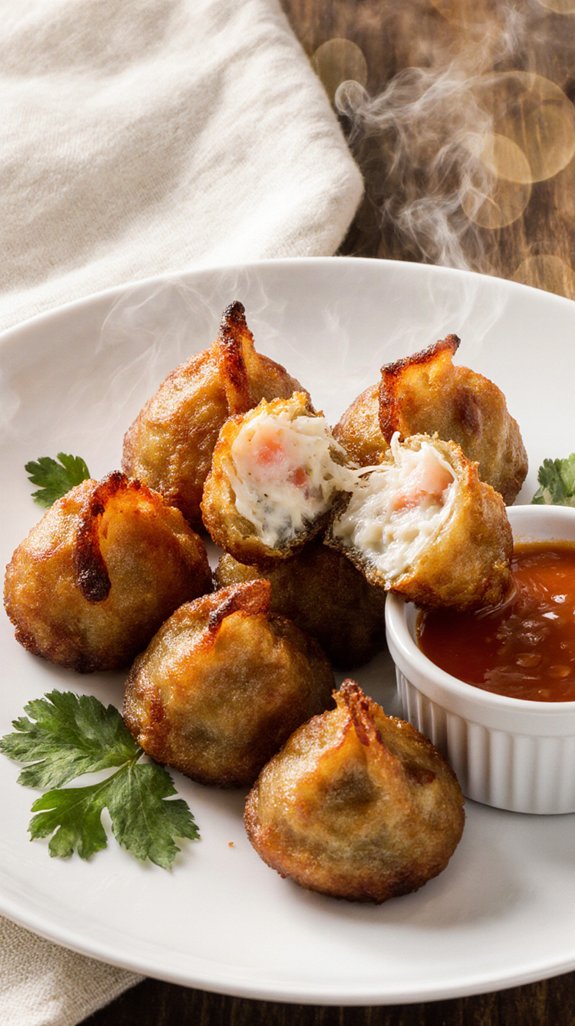 crispy creamy crab delight