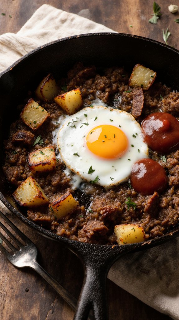 crispy flavorful corned beef hash
