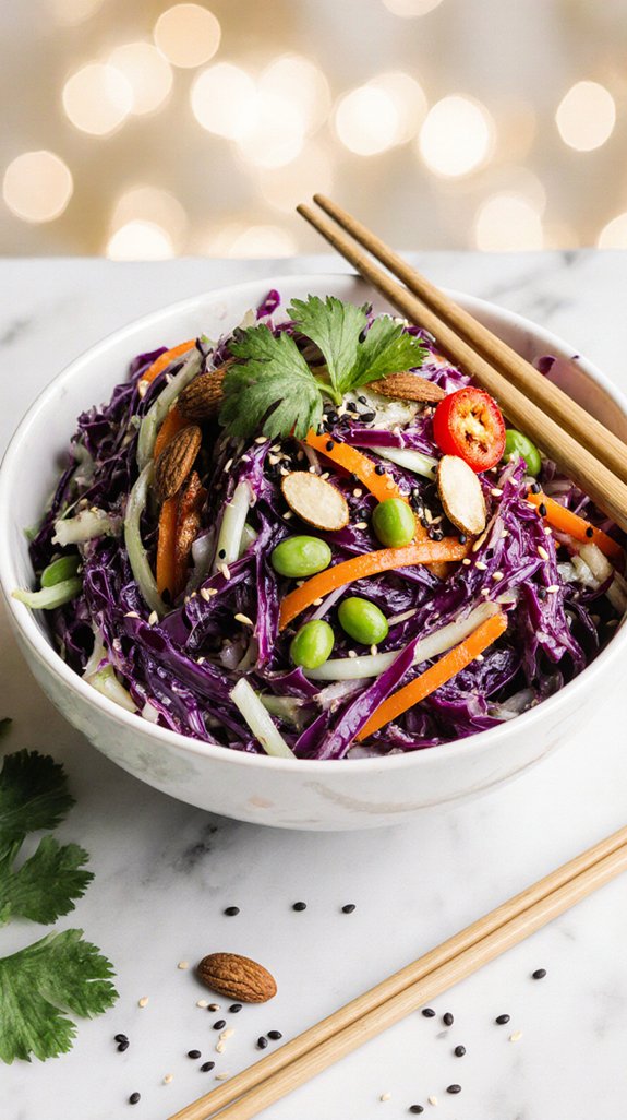 crispy flavorful healthy slaw