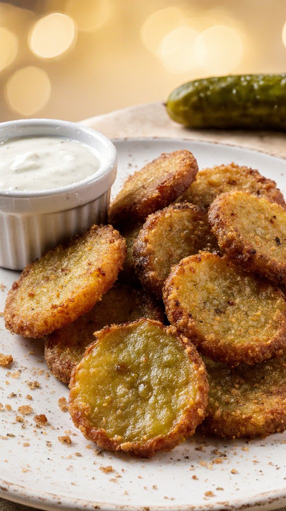 crispy fried pickles recipe