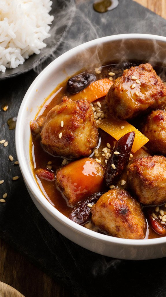 crispy orange chicken pairings