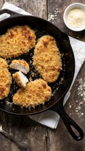 crispy parmesan chicken strips