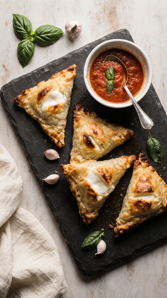 crispy phyllo calzone recipe