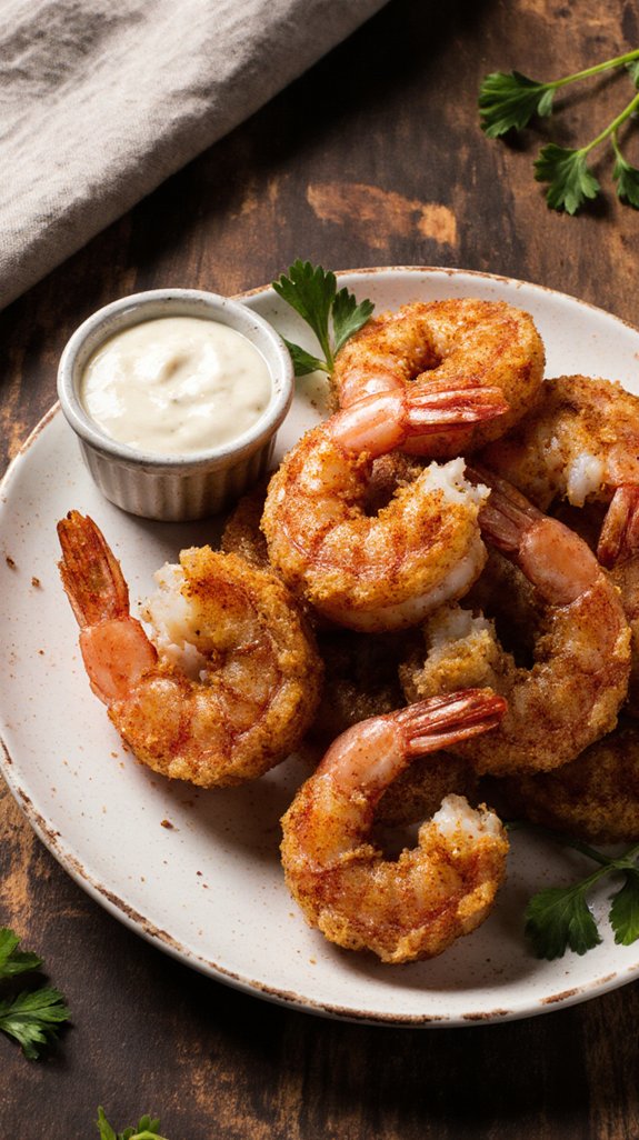 crispy southern fried shrimp