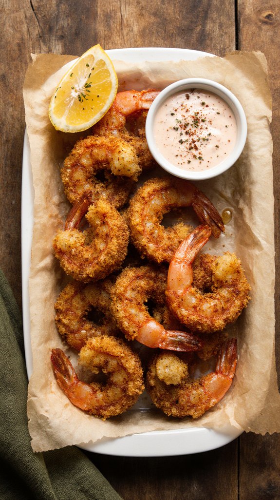 crispy southern fried shrimp